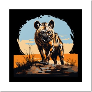 hyena Posters and Art